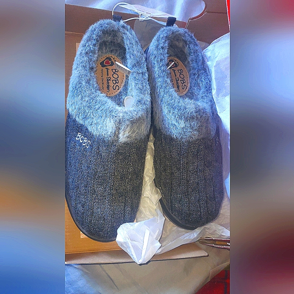 BOBS from Skechers Gray Slippers